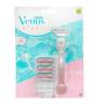 Gillette Venus 3 Plus Yellow holítka 3ks - Holící čepelky a náhrady - Dámské Holící čepelky a náhrady - Dámské